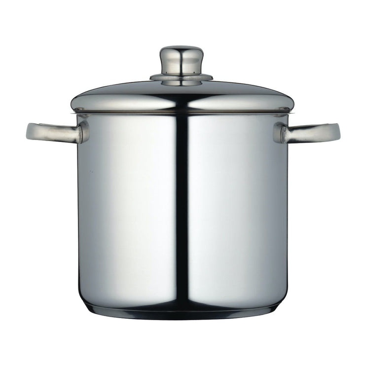 MasterClass Stainless Steel 5.5 Litre Tradional Stockpot