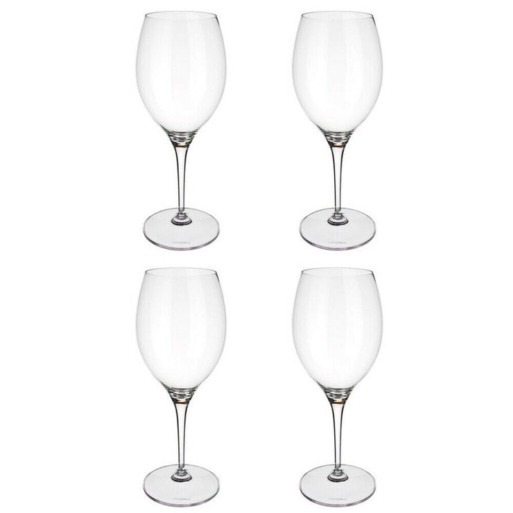 Villeroy & Boch Maxima Set of 4 Bordeaux 0.65 Litre Red Wine Goblet Glasses