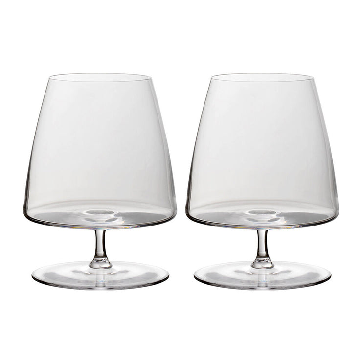 Villeroy & Boch Signature MetroChic Set of 2 Brandy Cognac Goblet Glasses 620 ml