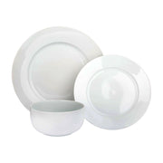 Price & Kensington Simplicity 12 Piece White Porcelain Dining Set