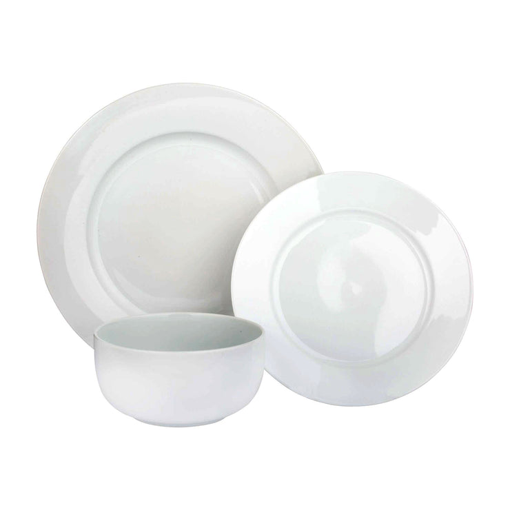 Price & Kensington Simplicity 12 Piece White Porcelain Dining Set