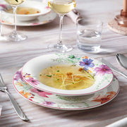 Villeroy & Boch Mariefleur Premium Porcelain 12 Piece Plate & Bowl Set