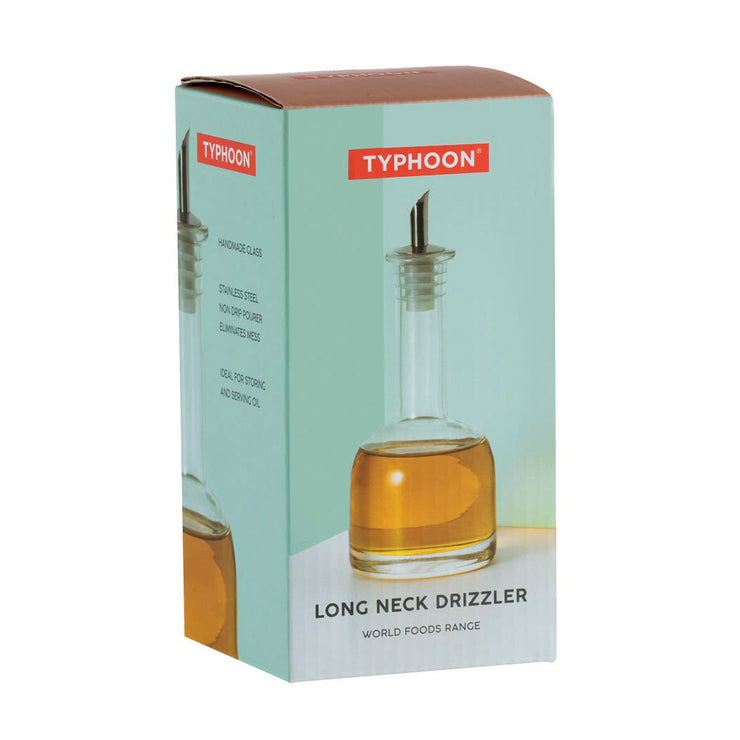 Typhoon World Foods Long Neck 280 ml Glass Oil Drizzler