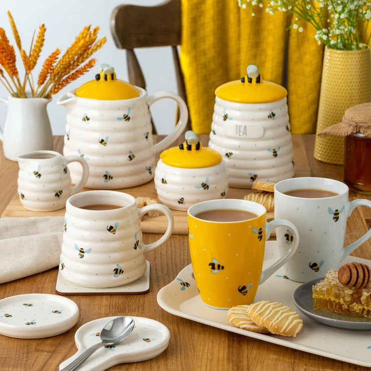 Price & Kensington Sweet Bee Ceramic Tea Coffee Sugar Storage Set