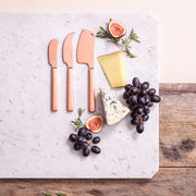 Mauviel 1830® 3 Piece Stainless Steel Cheese Knife Set
