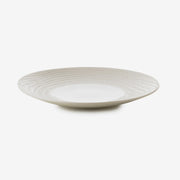 Revol Arborescence Set of 4 Porcelain Ivory Round Dinner Plates 28cm