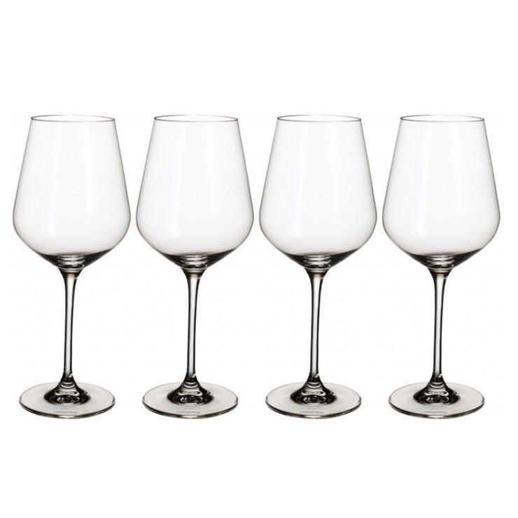 Villeroy & Boch Set of 4 Divina 680 ml Burgundy Wine Glasses