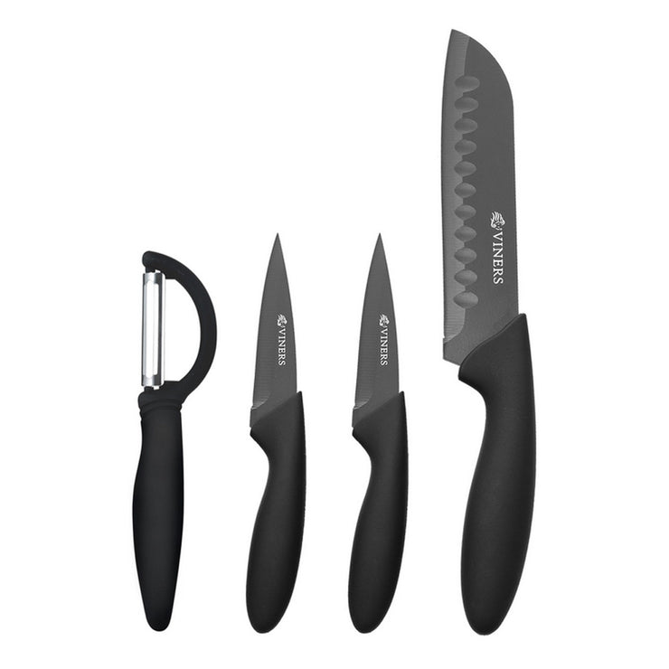 Viners Everyday 3 Piece Kitchen Knife Set & Peeler