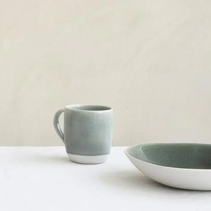 Jars Maguelone Stoneware Handmade 35 cl Mug Cashmere Green