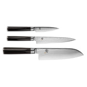 Kai Shun Classic 8.5 cm Paring, 15 cm Utility & 16 cm Santoku Knife Set