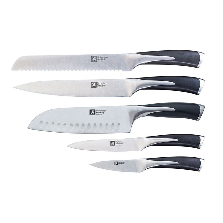 Richardson Sheffield Kyu 5 Piece Kitchen Knife Block Set