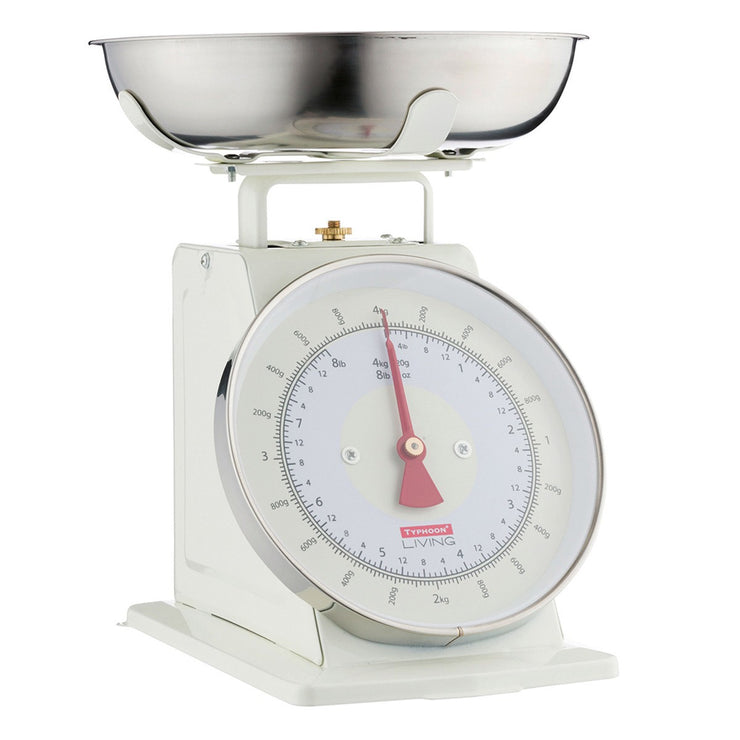 Typhoon Living Cream Traditional Precision Kitchen Scales
