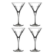 Luigi Bormioli Set of 4 Bach Martini Cocktail Glasses