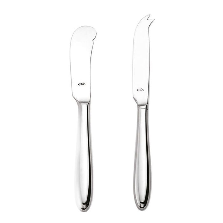 Elia Siena 18/10 Stainless Steel Cheese and Butter Knife Set