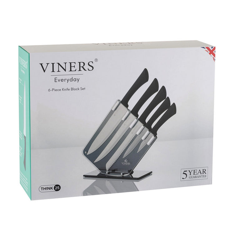 Viners Everyday 5 Piece Kitchen Knife Block Set