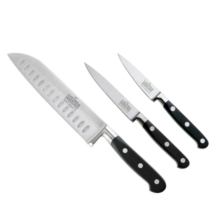 Richardson Sheffield V Sabatier XV50 CrMoV 15 3 Piece Kitchen Knife Set