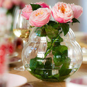 Villeroy & Boch Rose Garden Hurricane Crystal Glass Vase