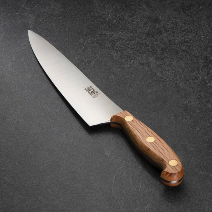 Taylors Eye Witness Heritage Oak 20 cm Cooks Knife