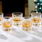 RCR Crystal Provenza Set of 6 18.5 cl Quality Crystal Whisky Tumbler Glasses