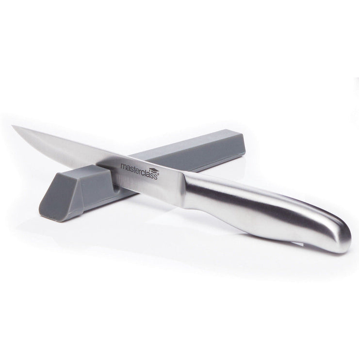 Masterclass Smartspace Kitchen Knife and Utensil Holder with Ceramic Sharpener