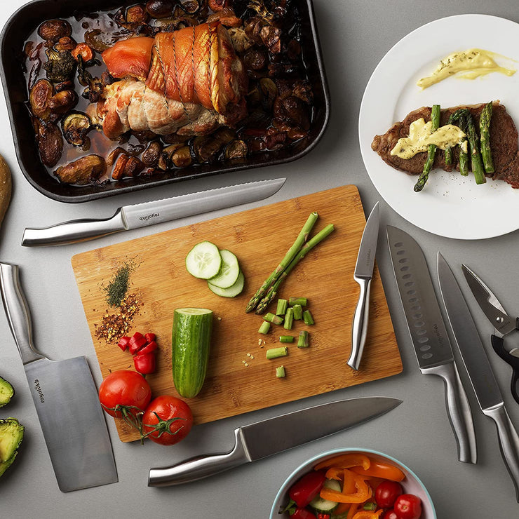 Royal VKB Stainless Steel 5 Piece Kitchen Knife Bundle Set – Select ...