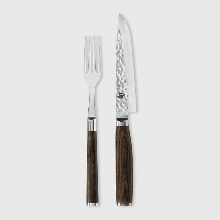 Kai Shun Premier Tim Malzer Steak Knife and Fork Set