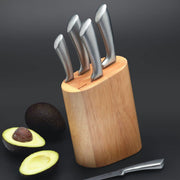 MasterClass Sabre 5 Piece Knife Set with Wooden Block