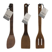 Sabatier Maison 3 Piece Bamboo Slotted Spatula Wooden Spoon and Spatula Set