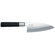 Kai Wasabi Black Stainless Steel 15 cm Japanese Deba Kitchen Knife