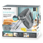 Salter Cosmos Electric Hand Mixer Whisk with Dough Hooks