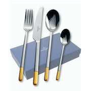 Villeroy & Boch Ella Partially Gold Plated 24 Piece Cutlery Set