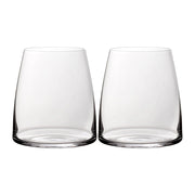 Villeroy & Boch Signature MetroChic Set of 2 Crystal Glass Water Tumblers 565 ml