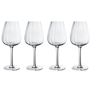 Villeroy & Boch Rose Garden Set of 4 Red Wine Goblet Glasses