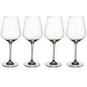 Villeroy & Boch La Divina Set of 4 Crystal Red Wine Glasses 470 ml