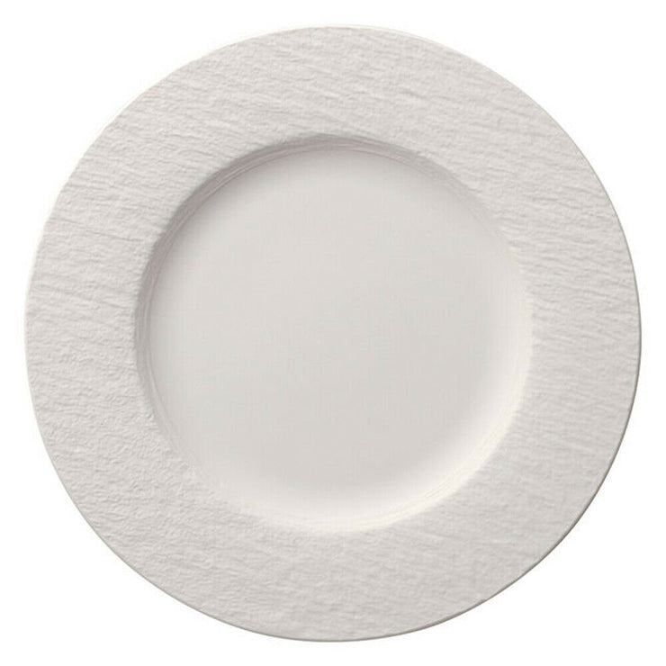 Villeroy & Boch Manufacture Rock Blanc 27 cm Porcelain Dining Plate