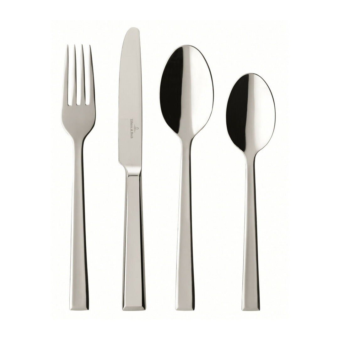 Towle Newburyport Stainless Steel Flatware – 18/8 Germany, Satin Handle & Glossy Bowl, Used