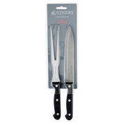 Viners 2 Piece Stainless Steel Carving Knife & Fork Set