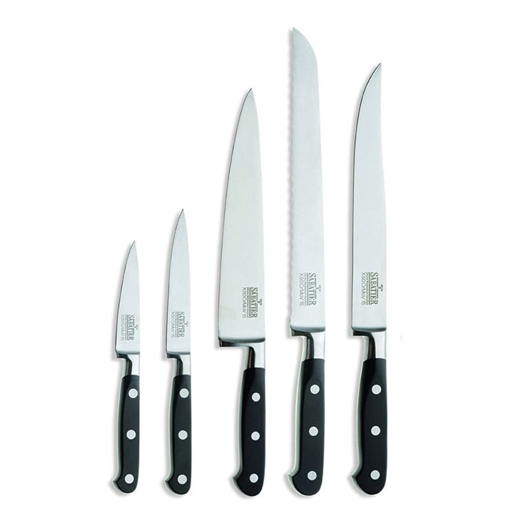 Richardson Sheffield V Sabatier 5 Piece Kitchen Knife Block Set